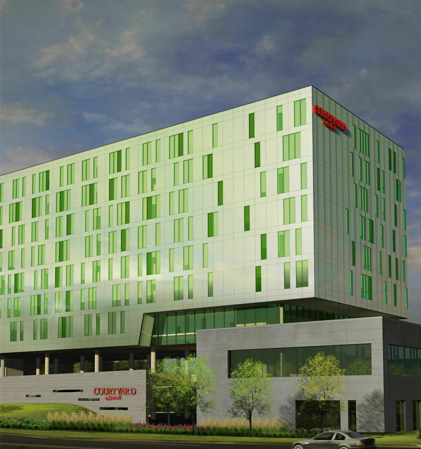 Courtyard By Marriott Квебек Экстерьер фото